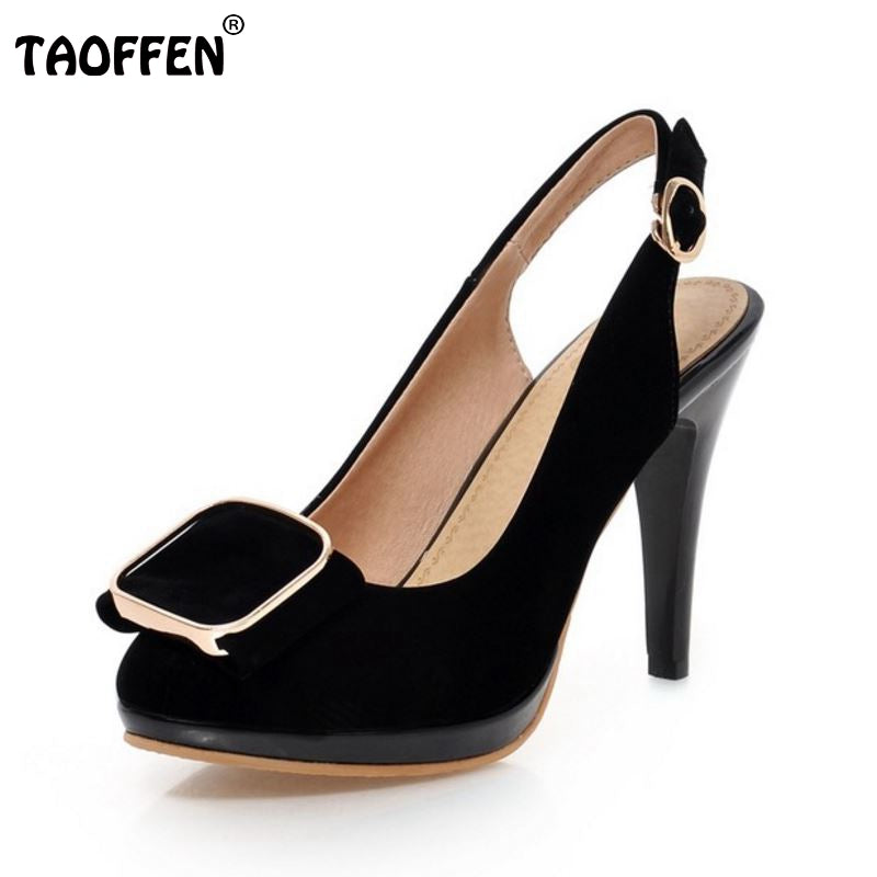 women stiletto bowtie buckle thin high heel sandals platform sexy fashion ladies heeled footwear heels shoes size 31-43 P18049