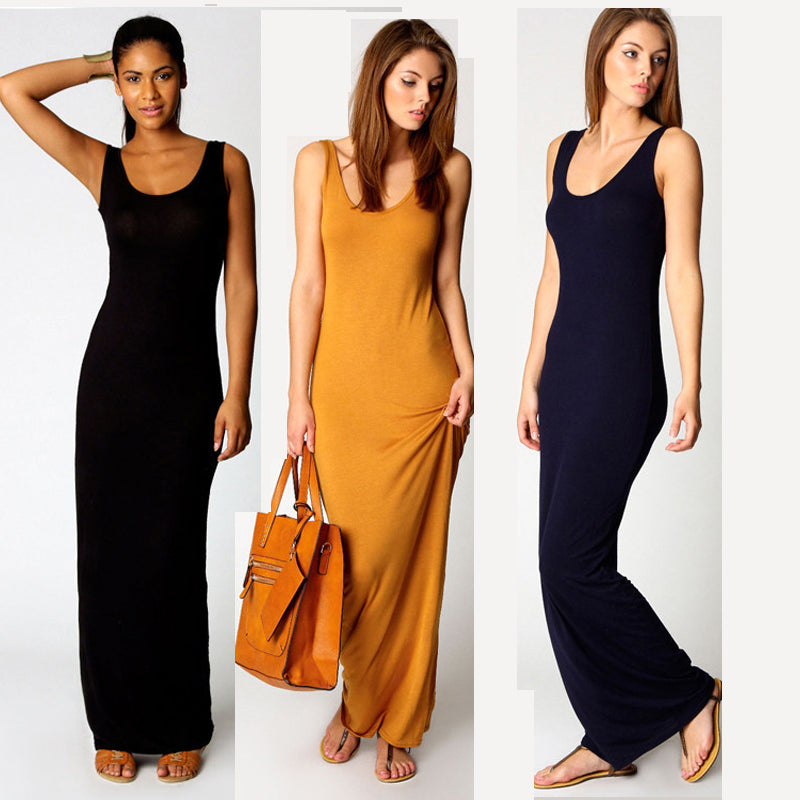 Sexy elegant cotton vest dress nightclub Winter Women