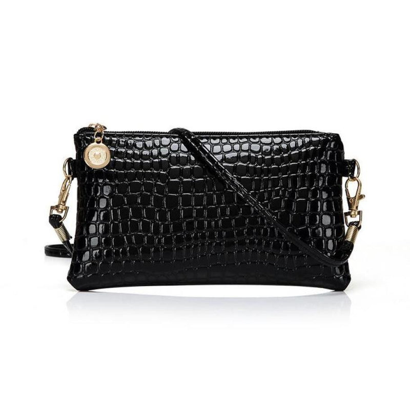 summer new woman Crocodile pattern messenger bag Femal fashion Crocodile pattern small square purse phone package