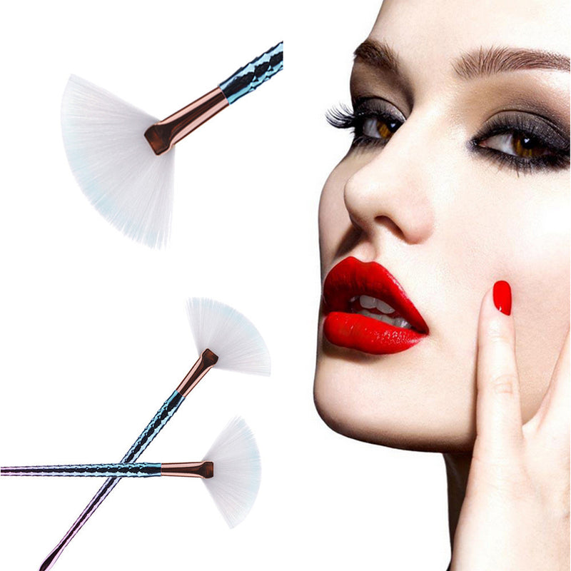 Professional Makeup Brush Set Make Up Contouring Brushes Tool Large Fan Brush Blush Powder