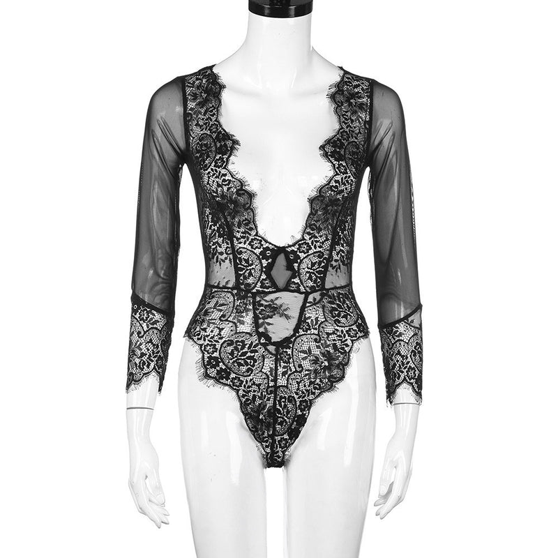 Nightwear Dress Underwear Sleepwear G-string Babydoll Lace Women Lingerie L