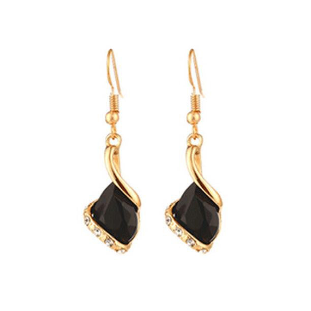 1Set Women Necklace Pendant Drop Earrings Jewelry BK