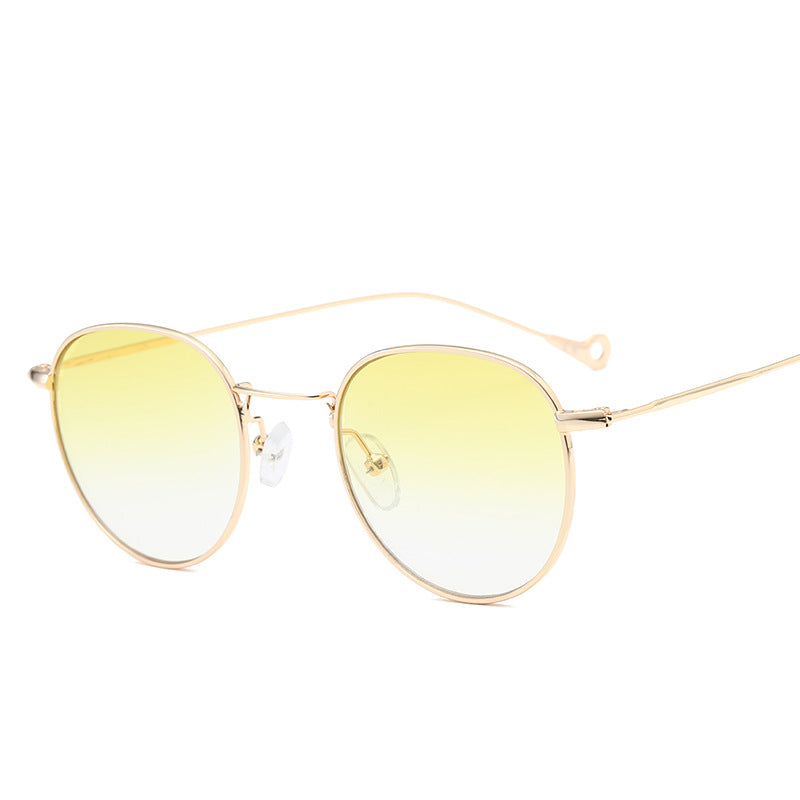 female villain Sunglasses retro solar models glasses