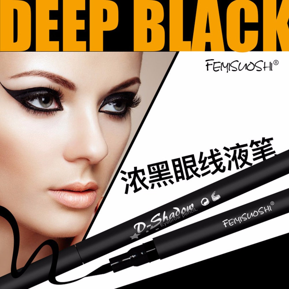 10g Black Eyeliner Waterproof Liquid Eye Pencil Pen Make Up Beauty Comesti