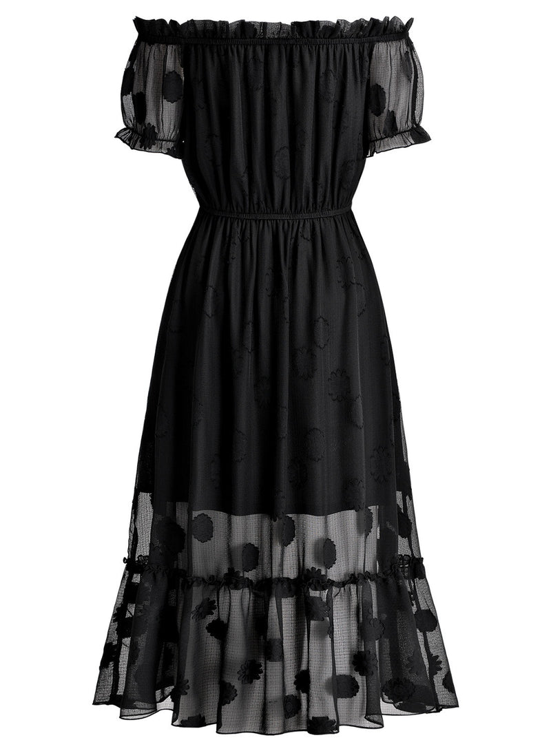 Casual Flower Print Summer Party Mini Dress