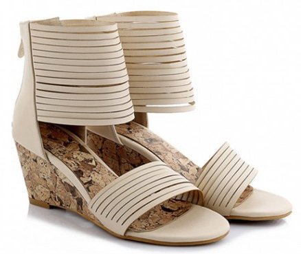 women ankle bohemia wrap wedge high heel sandals brand sexy fashion ladies heeled footwear heels shoes size 34-39 P18013