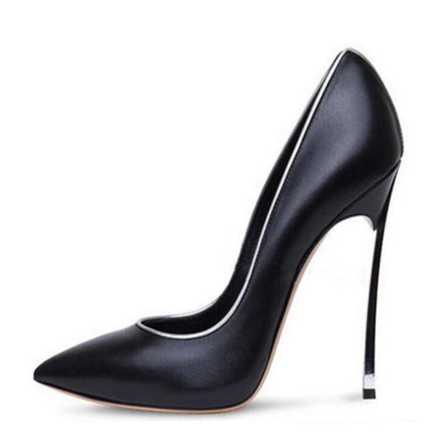 Women Elegant Pointed Toe High Heel Shoes Woman Thin Heel Pumps Brand New Ladies Stiletto Woman Party Wedding Shoes Size 33-43