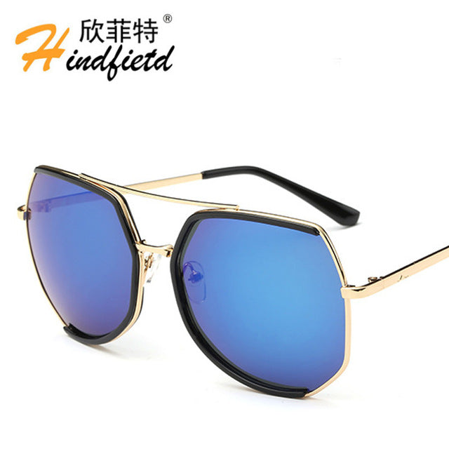 Colour Men Polarized Sunglasses Women Alloy frame Sunglass Reflective UV400 lens Eyeglasses