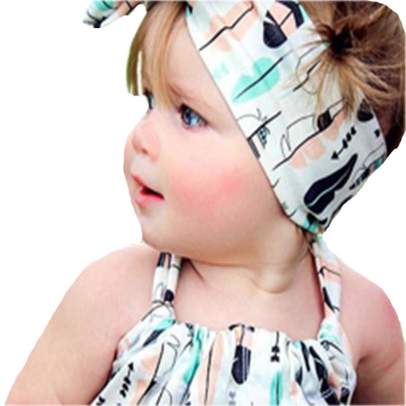 0-2 years old  Girl Head Accessories Hairband hairpins  Elastic Bowknot Headwear Gum for Hair #LSN