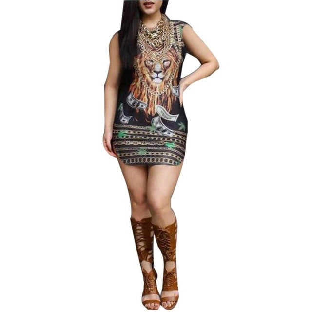 Hot Sale Sexy Women Sleeveless Party Evening Summer Boho Beach Short Mini Dress