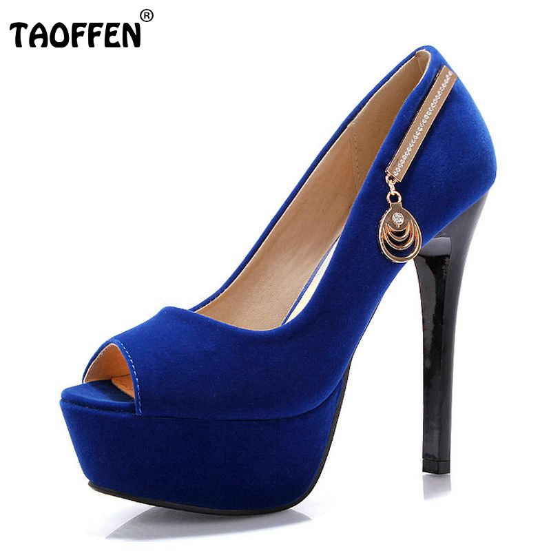 women peep toe high heel shoes sexy footwear fashion lady platform wedding female pumps P14158 hot sale 34-43