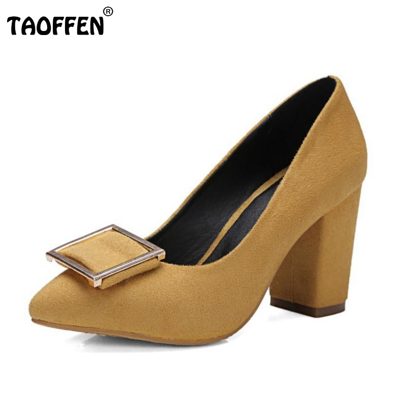 Women Shoes Ornate Bowtie Fashion Square High Heel Ladies Party Stiletto Sexy Pointed Toe Shoes Footwear Size 32-42