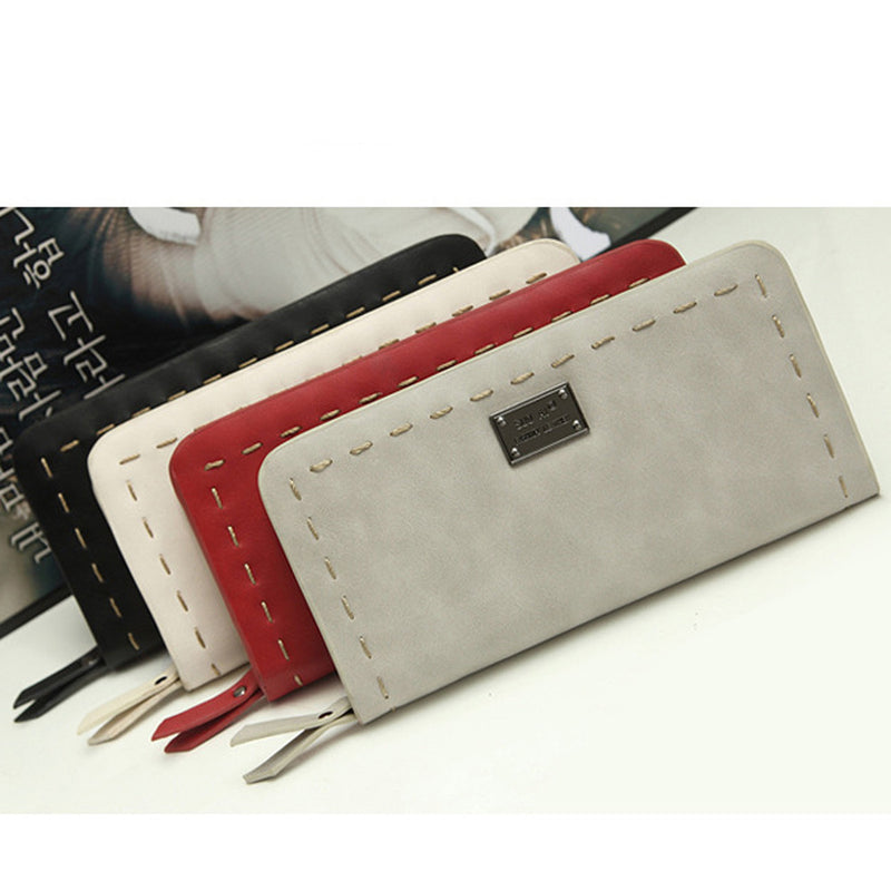 2015 NEW Fashion Lady Women woman wallet PU Leather Purse Clutch Wallet Short Small Bag With Card Holder #Y5