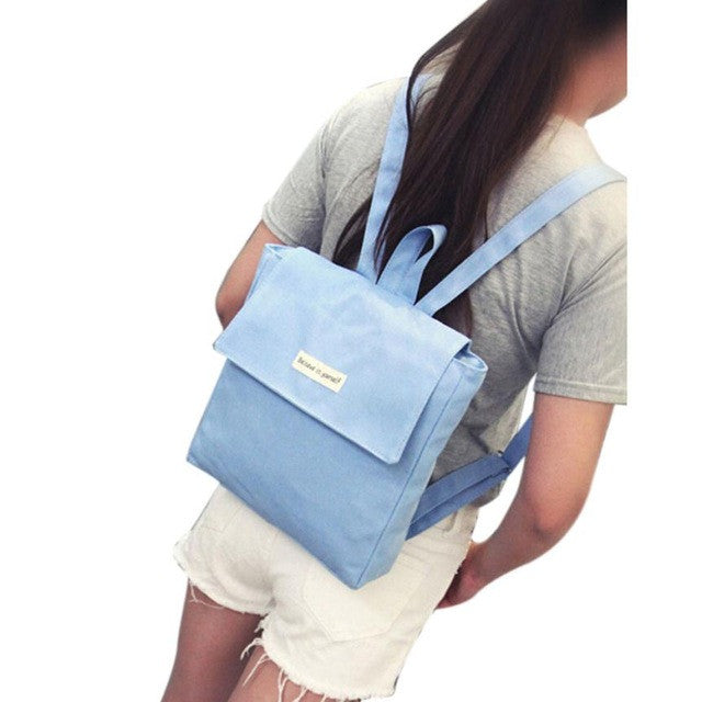2016 Unisex Backpack Bags Canvas Travel Cute Backpack
