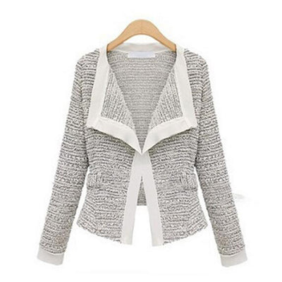 Slim small suit jacket cardigan