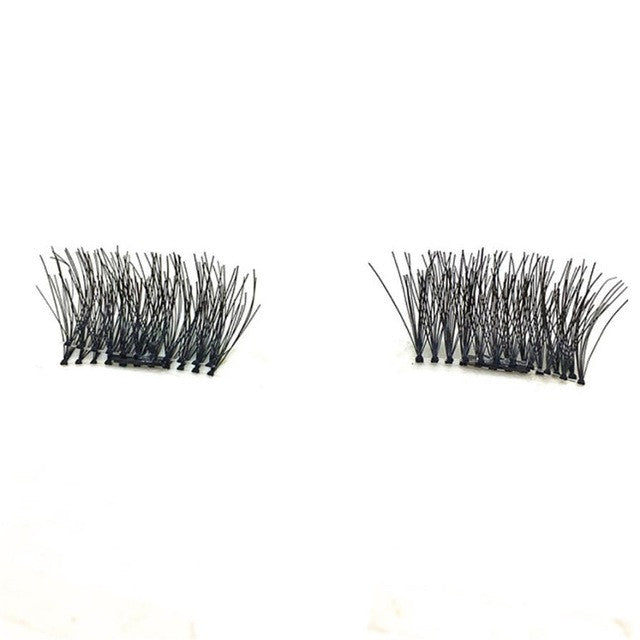 1 Pair 3D Magnetic False Eyelashes Lashes Reusable False Magnet