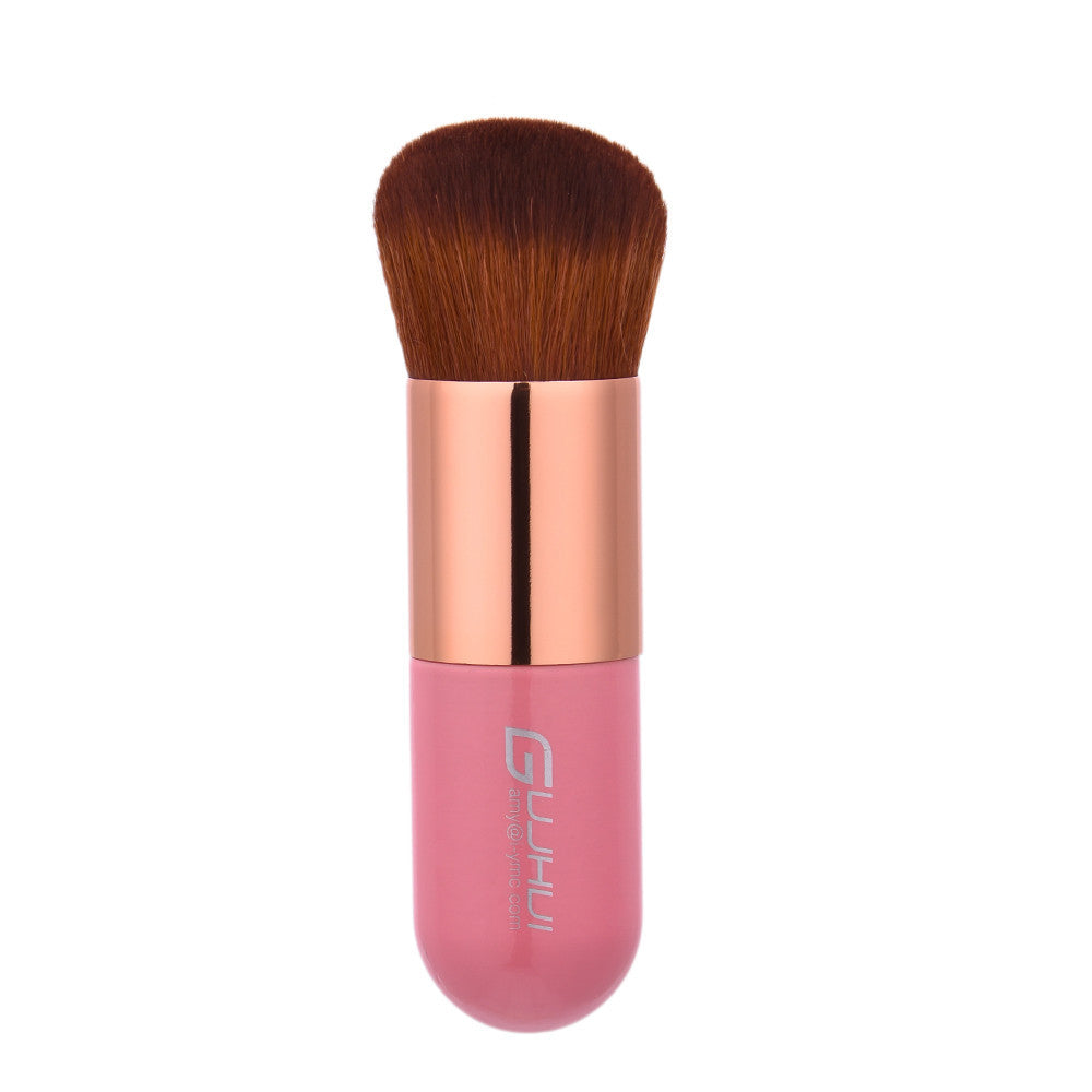 1 pcs Chubby Pier Brush Face Makeup Brushes Powder Brush Blush Brushes Foundation Tool High Quality Pink maquiagem profissional