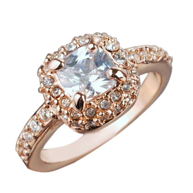 Brand Jewelry Womens White Sapphire Filled Wedding Ring GD