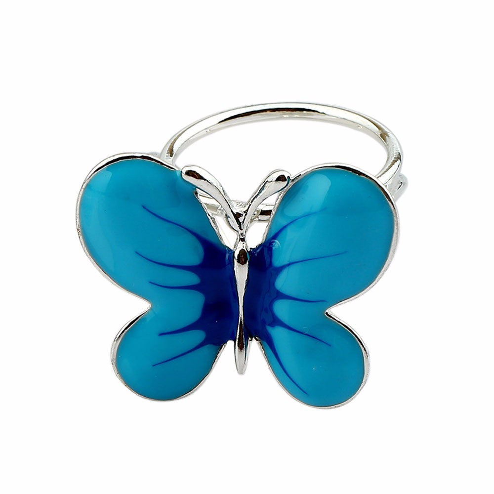 Butterfly Tricyclic Scarf Buckle Shawl Buckle Brooch Holder Scarf Jewelry BU