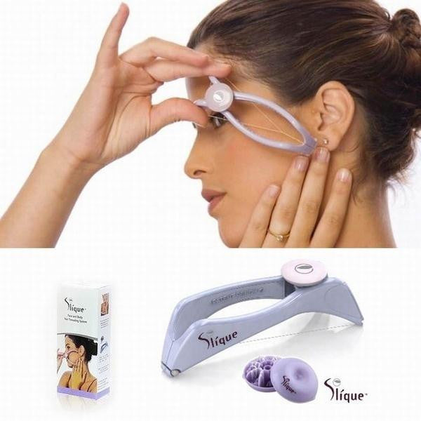 New fashion Epilator Women Spa Facial Face Leg Original Body Hair Epilator Threader System Hair Removal Makeup Beauty Tools Blue