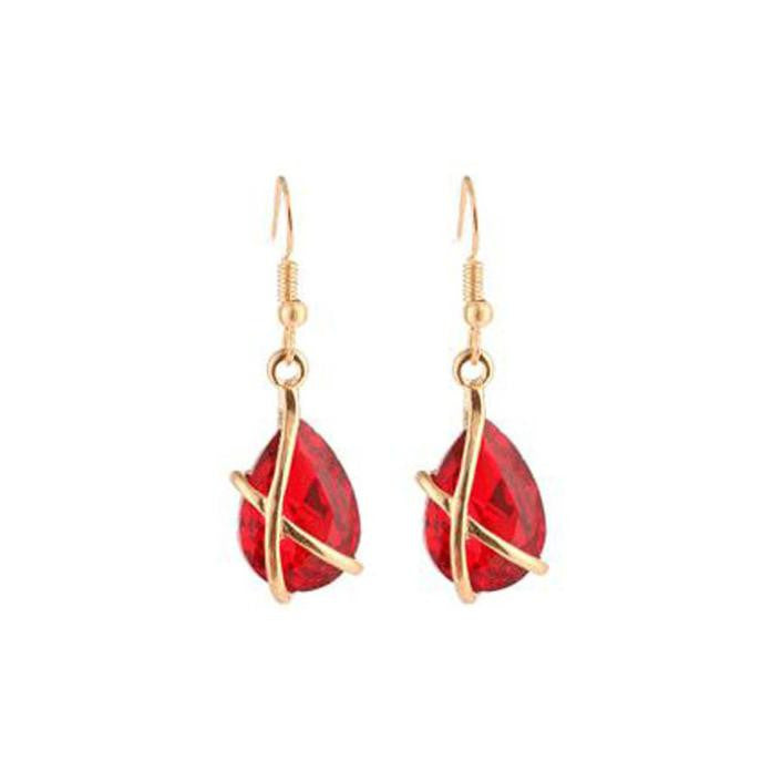 1Set Women Necklace Pendant Drop Earrings Jewelry BK