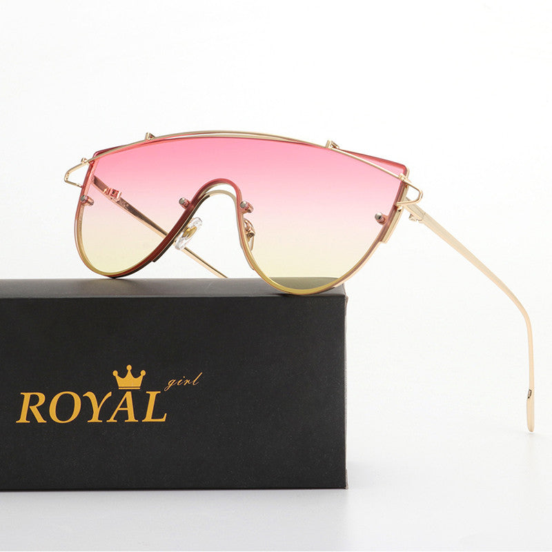 ROYAL GIRL Vintage Women Sunglasses Brand Designer Oversize Glasses ss565