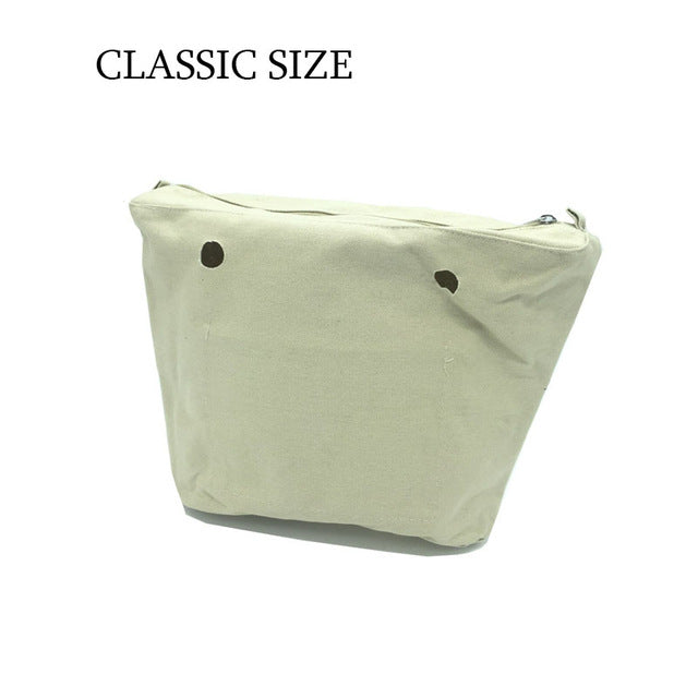 1 pcs  canvas lining inserts for obag classic size bag